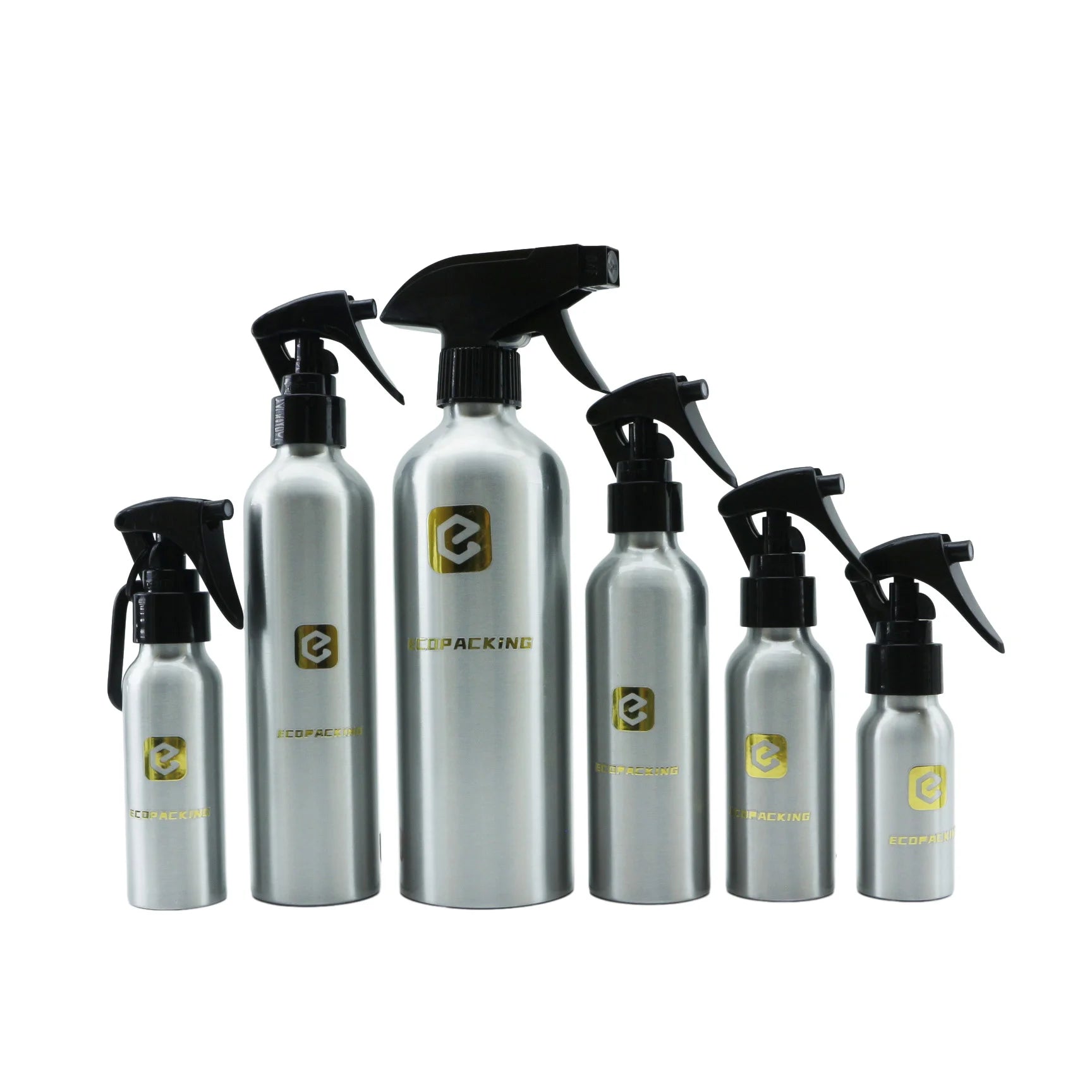 30ml 50ml 100ml 120ml 150ml 250ml 500ml 1000ml Aluminum Shampoo Bottle Trigger Spray Aluminum Black Spray Bottles F888 - 图片 6