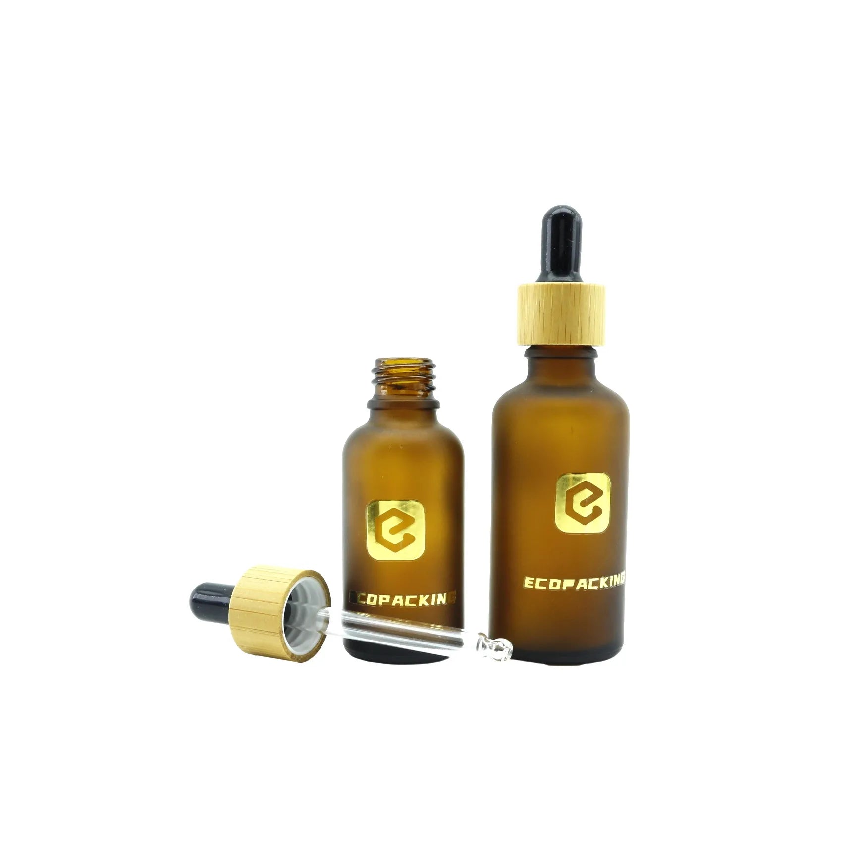 5ml 10ml 15ml 20ml 30ml 50ml 100ml Amber Glass Bottle Empty Glass Essential Oil Dropper Bottles with Dropper Caps - 图片 4