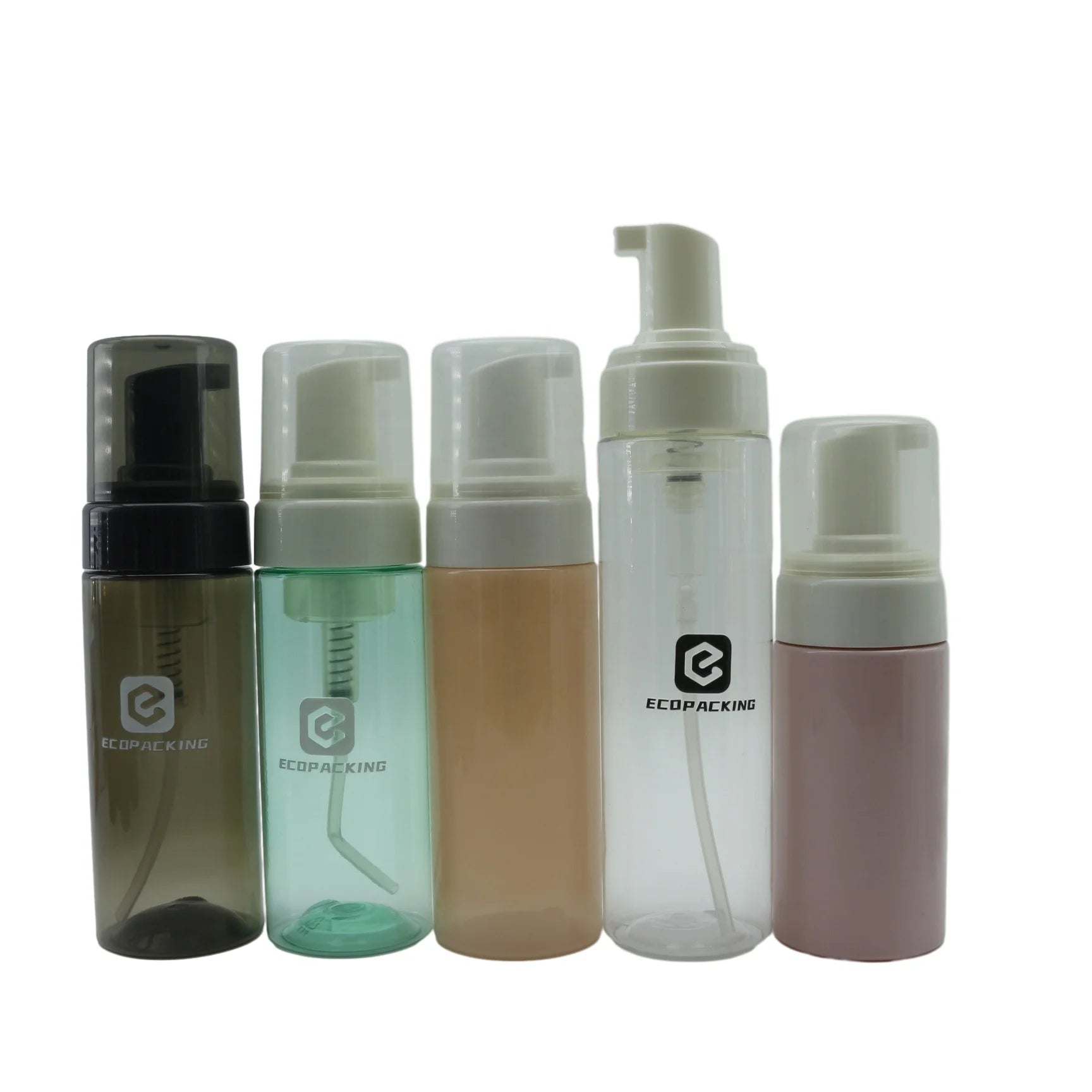 30ml 50ml 60ml 80ml 100ml 120ml 150ml 200ml 250ml 300ml 500ml Foaming Soap Mousse Eyelash Foam Pump Bottle for Face Cleanser - 图片 3