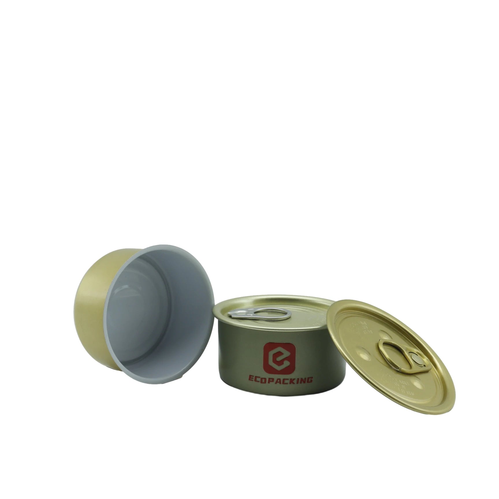 100ml Sardin Fish Tin Can Tuna Canned for Food Packing with Ring Pull Inventoty - 图片 3