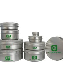 Empty 5g 15g 15g 30g 50g 60g 80g 100g 150g 200g 250g 350g Aluminum Candle Tin for Cosmetic Lip Balm Jars