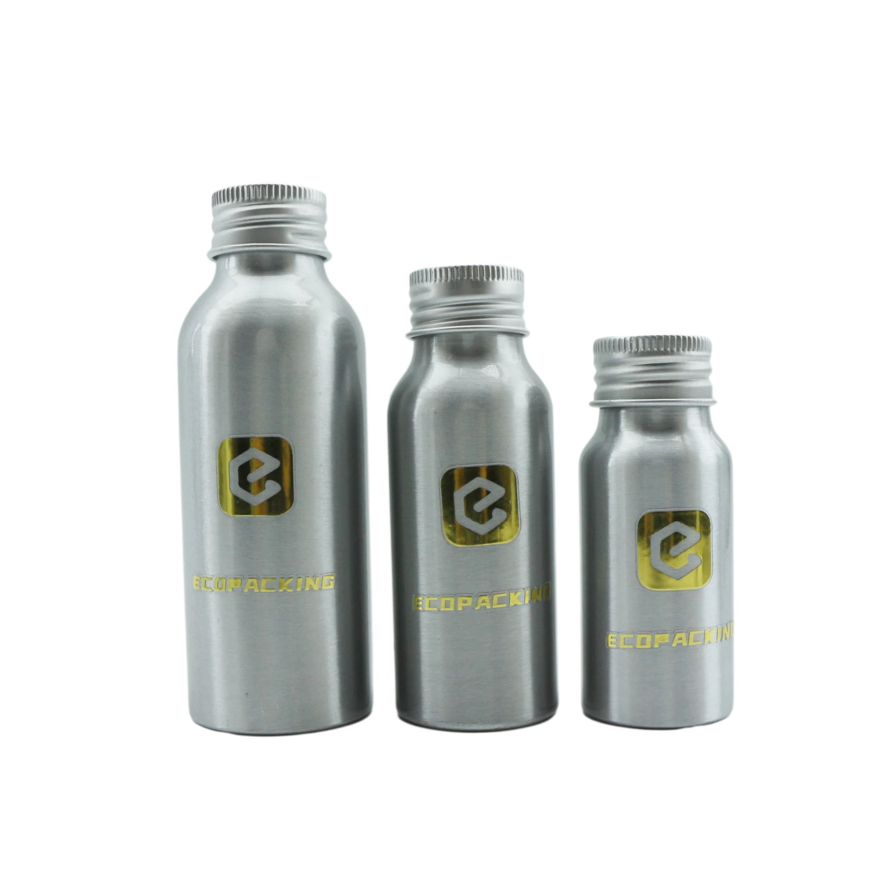 Wholesale 50ml 100ml 150ml 250ml 300ml 500ml Aluminum Bottle with Screw Lid for Cosmetic - 图片 3