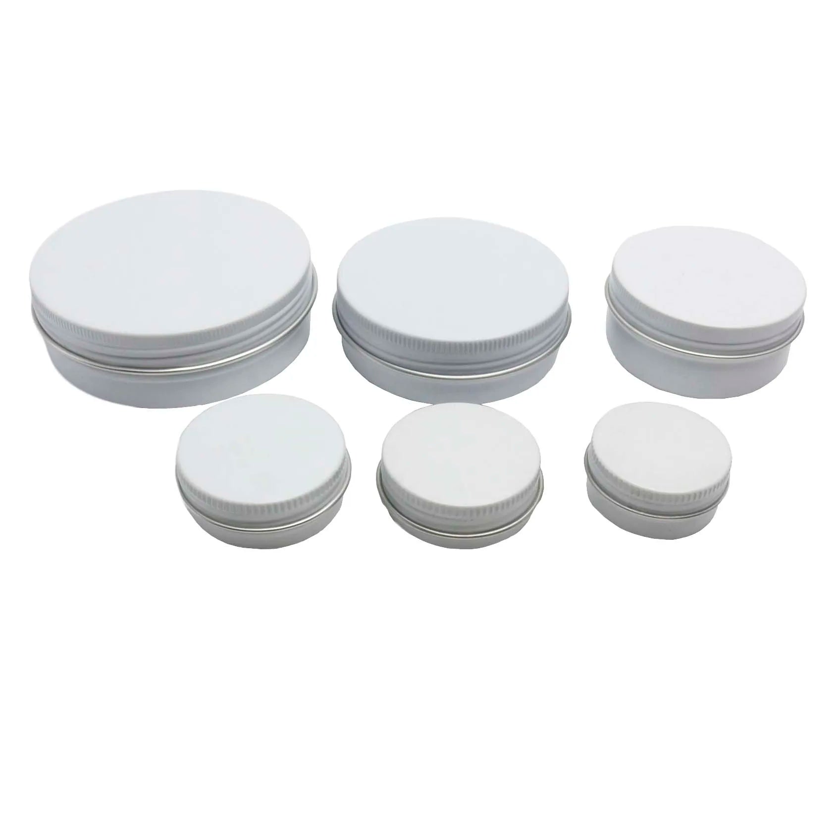 Custom Printed Aluminum Tin 1oz 2oz 3oz 4oz 5oz 6oz Metal Aluminum Candle Tin Can Jars - 图片 10