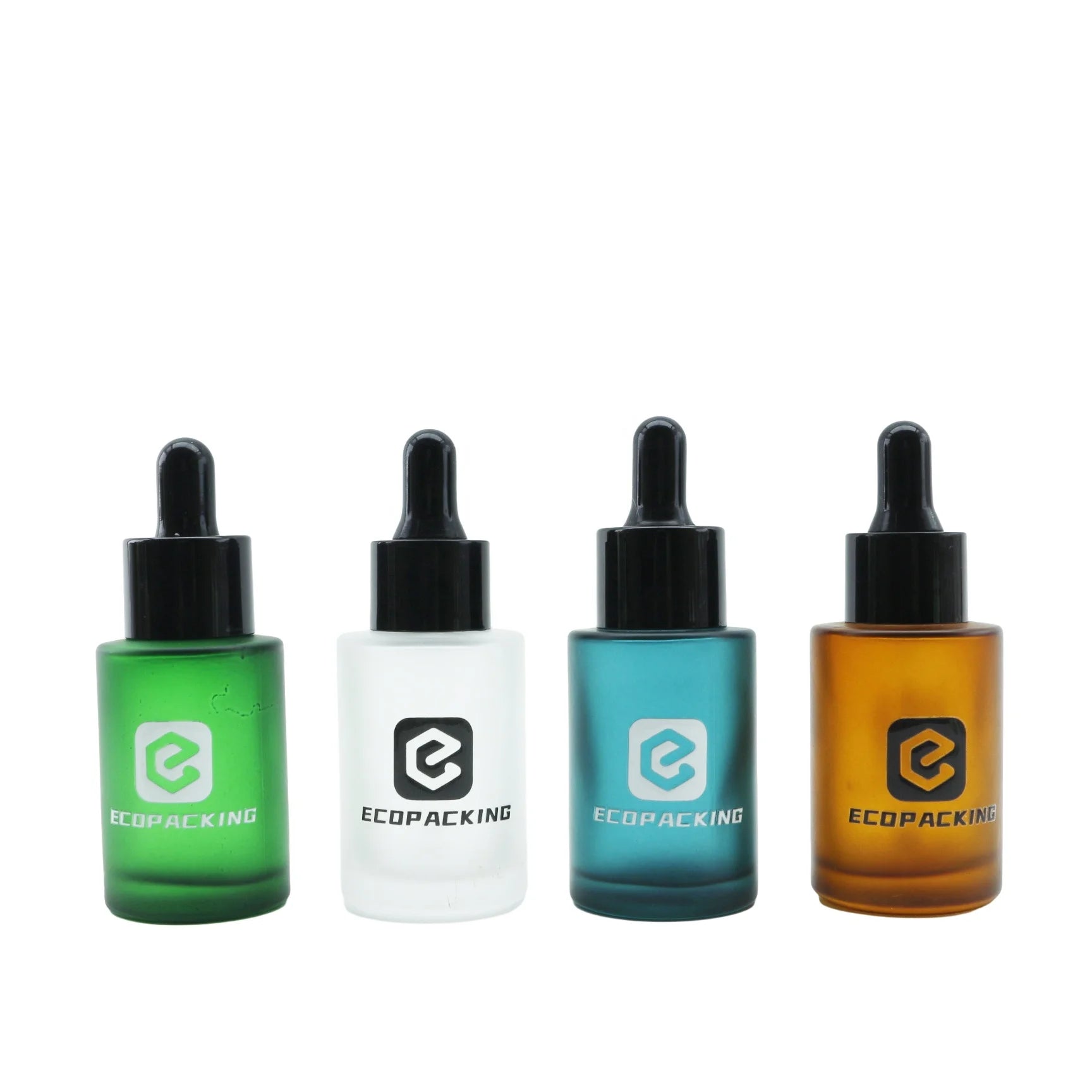 15ml 20ml 30ml 50ml 60ml 100ml 120ml 150ml 200ml Skin Care Cosmetic Glass Empty Lotion Bottles with Pump - 图片 4