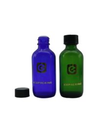 30ml Cosmetic Glass Dropper Bottle with Hot Stamping Carton Packed for Essential Oil & Eye Drops