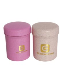 Cosmetic Plastic Jar 10g 20g 30g 50g 100g 150g 200g 250g Wheat Straw Cosmetic Plastic Cream Jar