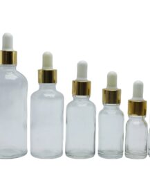 empty 15ml 30ml 50ml glass hair oil bottle dropper packaging for cosmetics