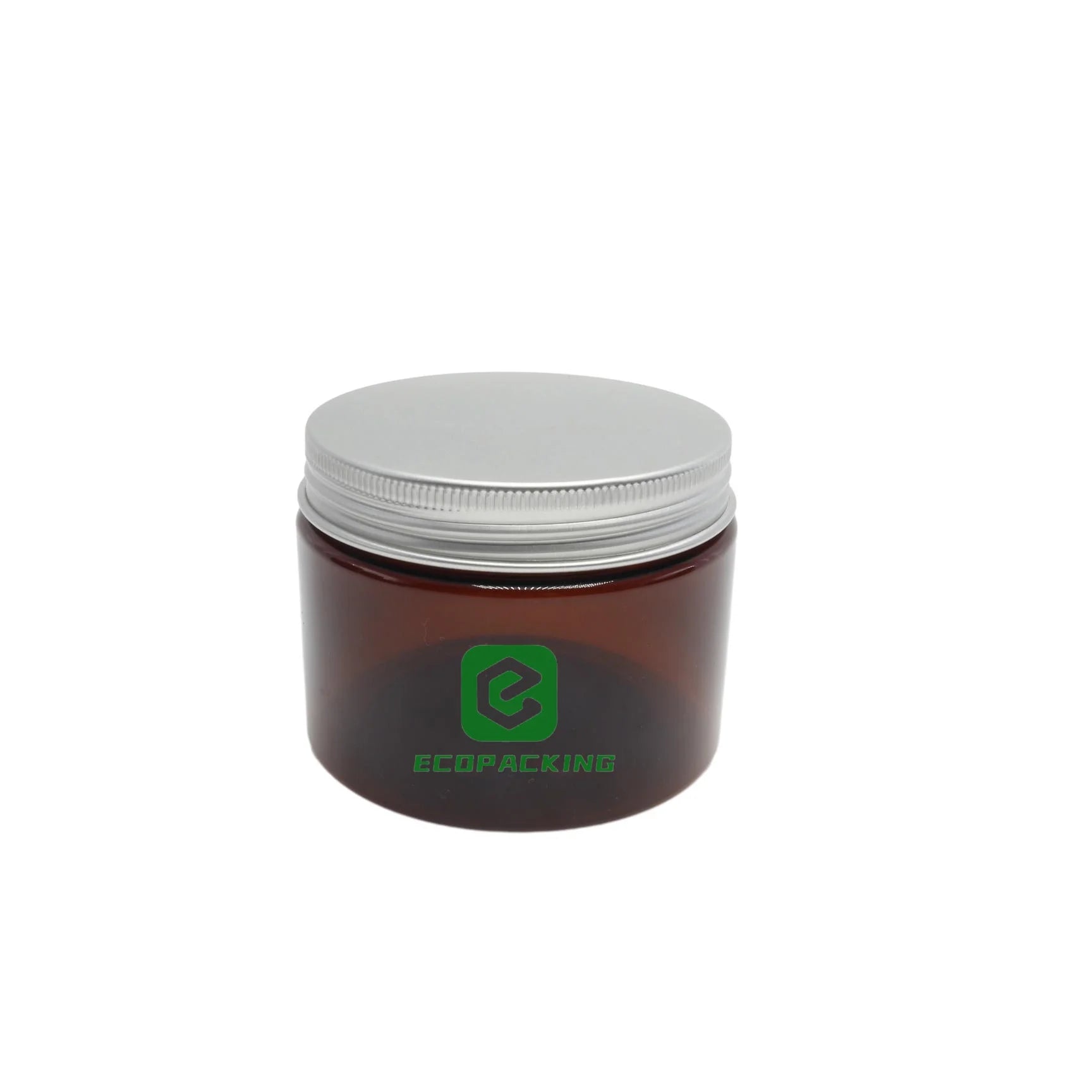 Wholesale Luxury PETG Plastic Cosmetics Packaging 8oz 250ml 500ml Amber Frost Body Butter Jar With Matte Lids for Body Scrub A88 - 图片 4