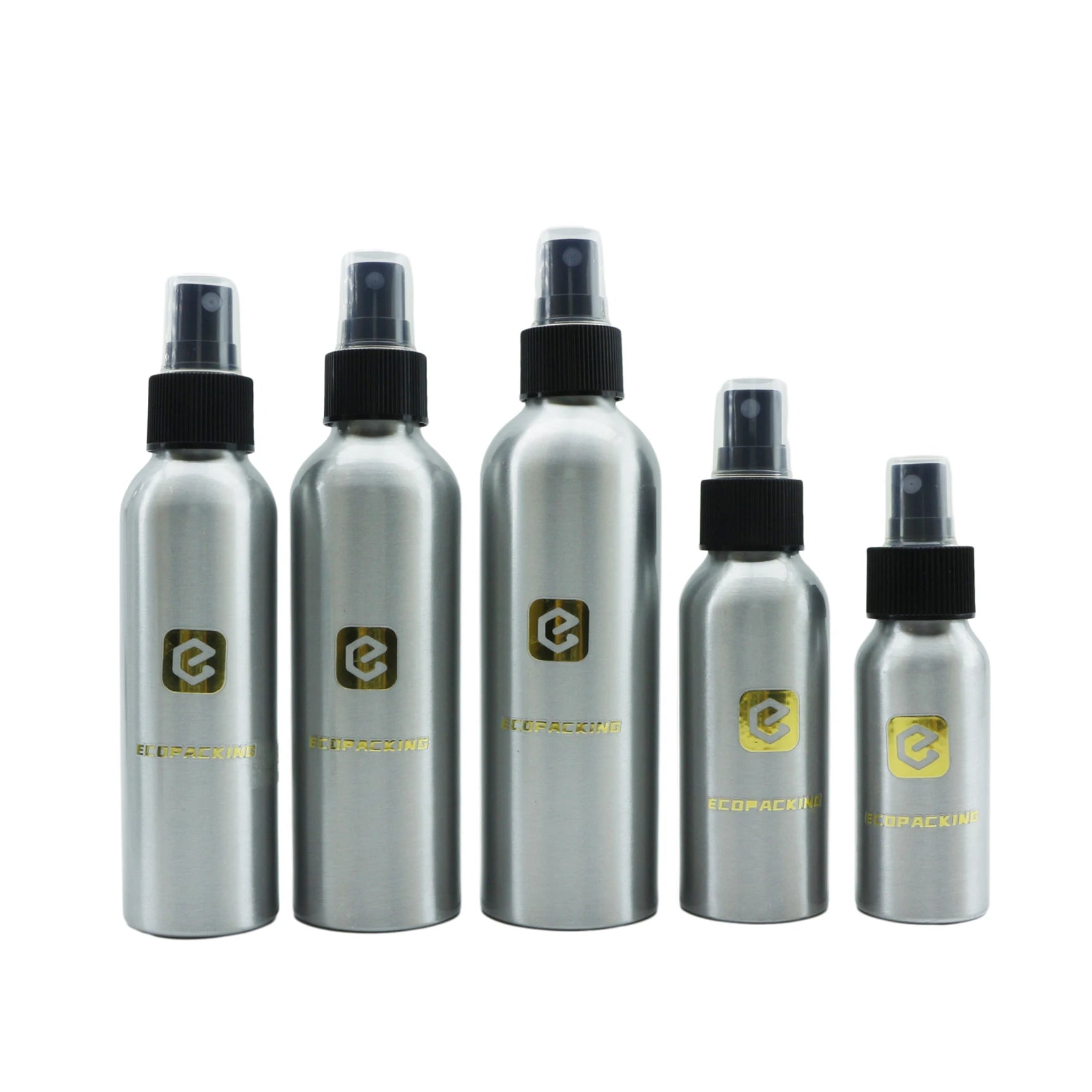 Hot Sale 50ml 100ml 150ml 250ml 300ml Aluminum Spray Bottle for Cosmetic
