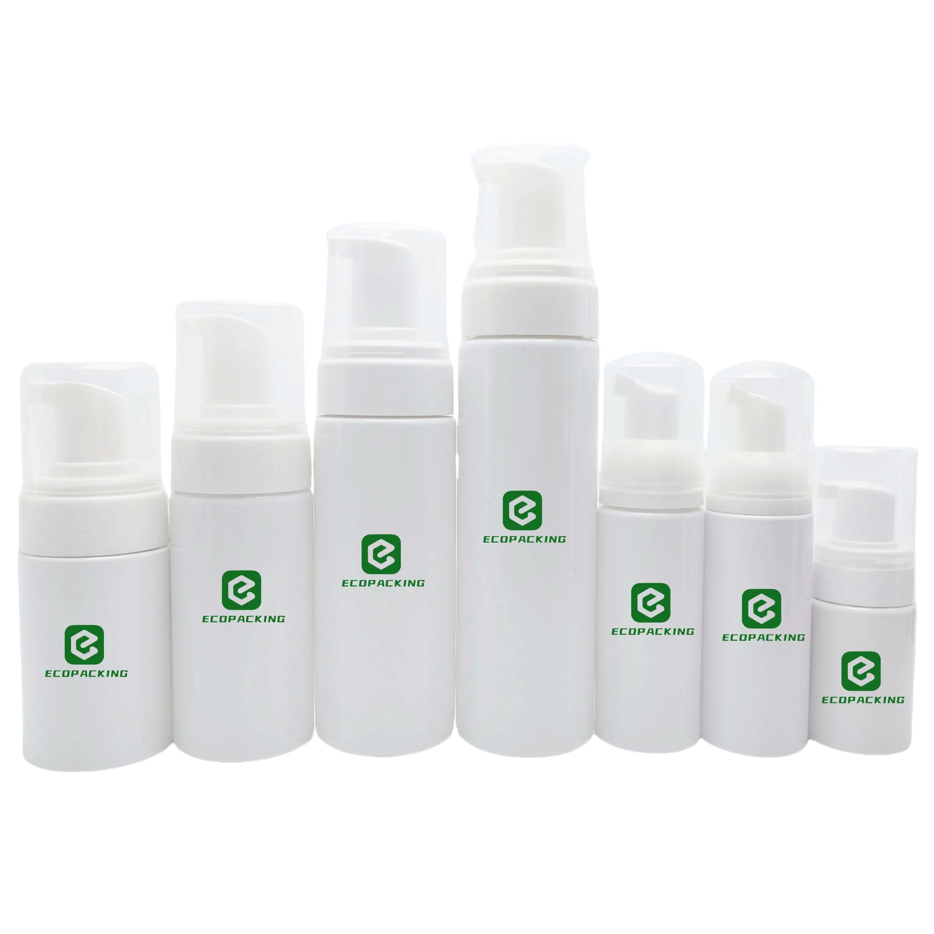 100/120/150/200/250ml HDPE Foam Pump Bottles 43mm Neck Size Foam Bottles for Hand Soap Foam - 图片 5