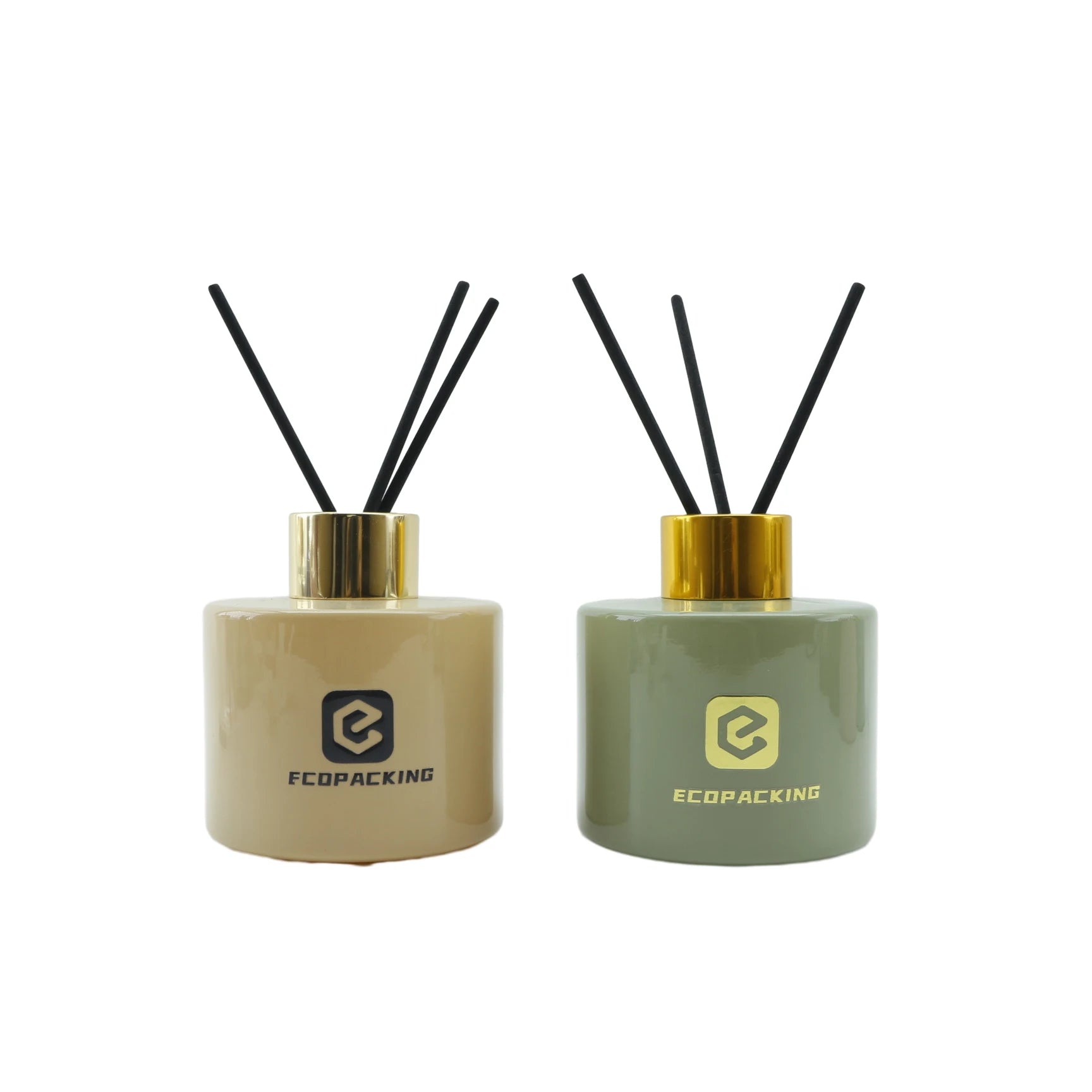 Good Quality 100ml Glass Reed Diffuser Bottle with Cork Sealing Screen Printed Flat Design for Perfume XXX8888 - 图片 5