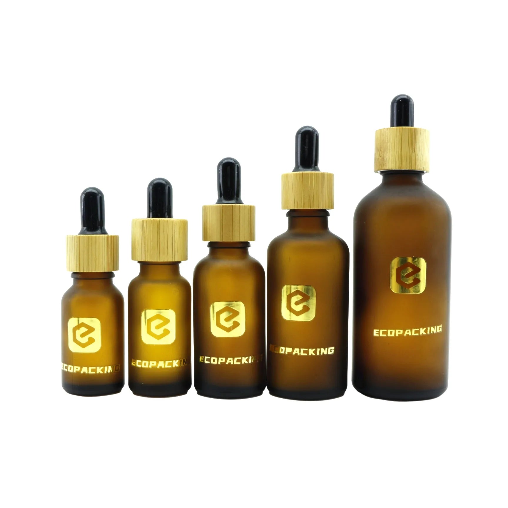 5ml 10ml 15ml 20ml 30ml 50ml 100ml Amber Glass Bottle Empty Glass Essential Oil Dropper Bottles with Dropper Caps