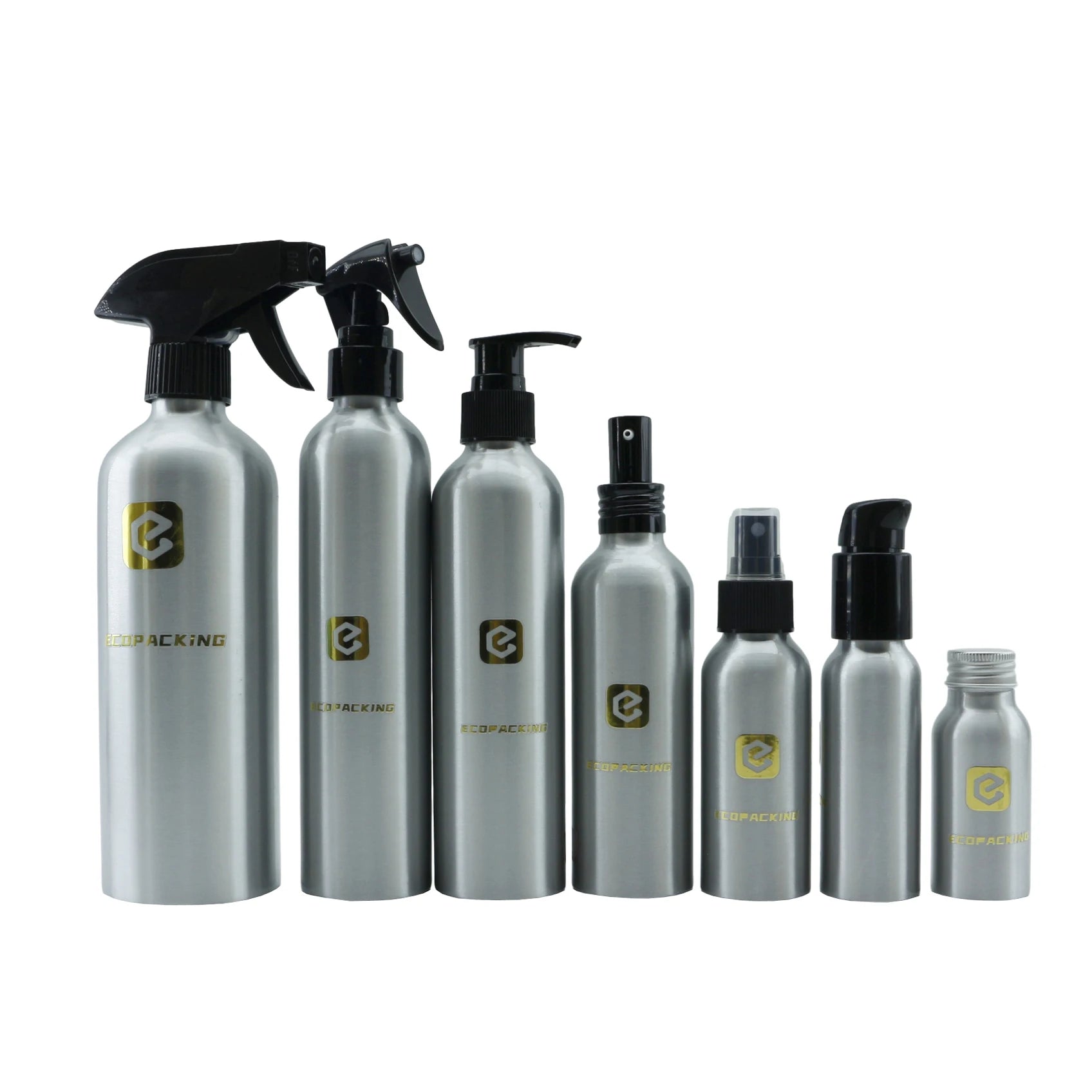 Cosmetic Aluminum Bottle 50ml 100ml 200ml 300ml 500ml Trigger Spray Cleaning Bottle - 图片 7