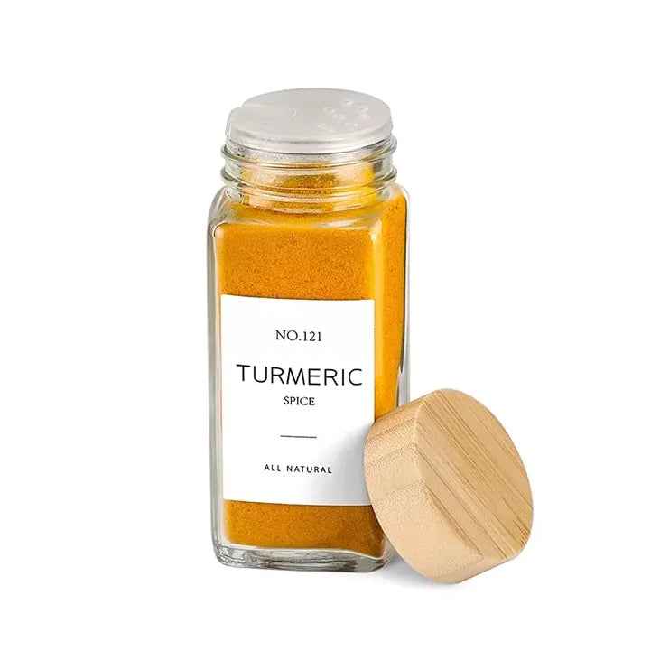Shaker 120ml Seasoning Jar Glass Kitchen Salt Pepper Containers Seasoning Spice Shaker Bottle - 图片 5