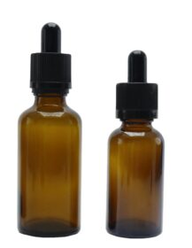 1oz 50ml 100ml Amber Bottle Glass Pharmaceutical Dropper Medicine Essential Oil Bottle