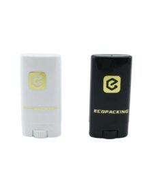 Empty 15ml Oval Shape Twist up Deodorant Stick Container Roll on Refillable Tube for Cosmetic Packaging
