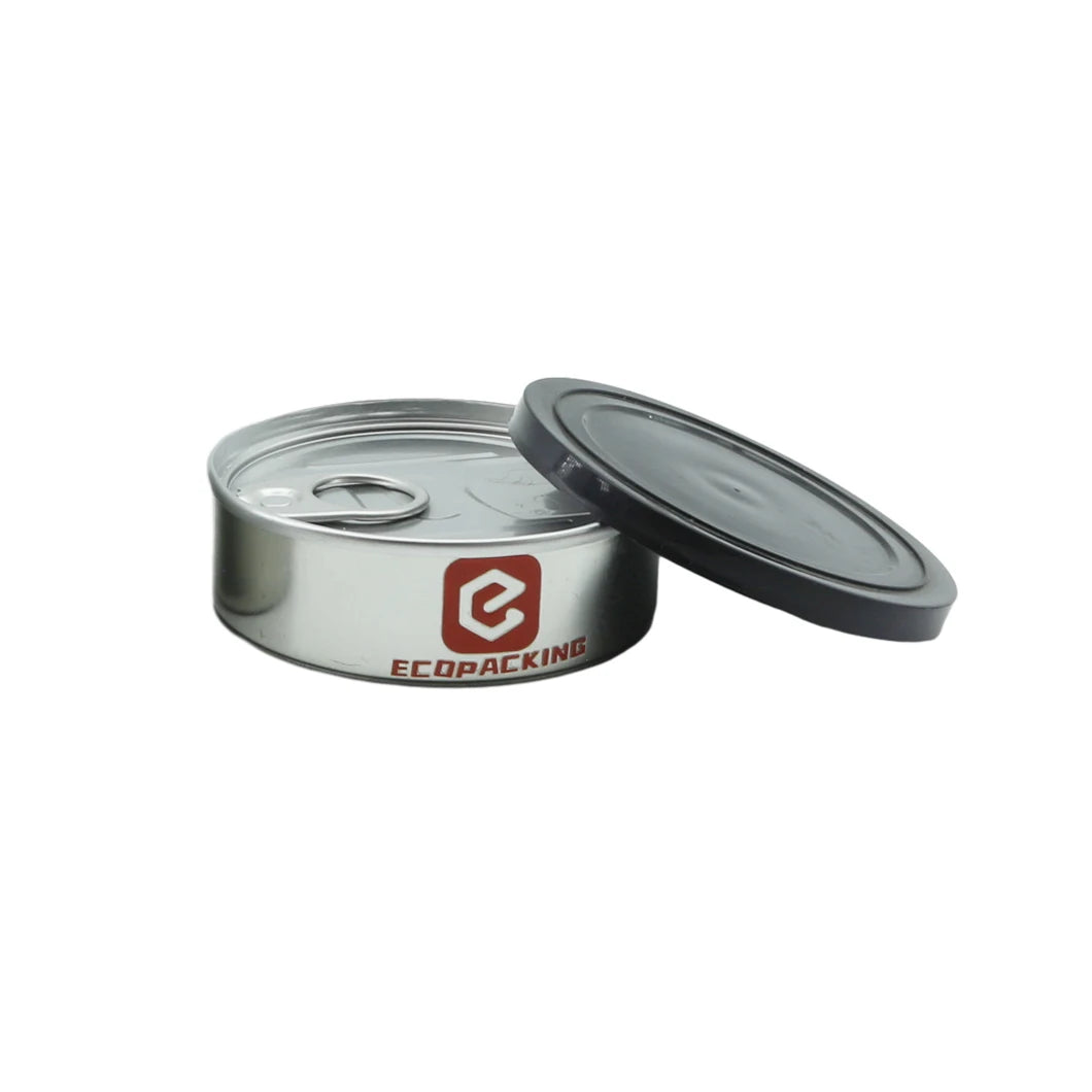 Round Food Tuna Canned Fish Self Seal Tin Can Press in Self Seal Tin Can with Lid for Food Canning - 图片 3