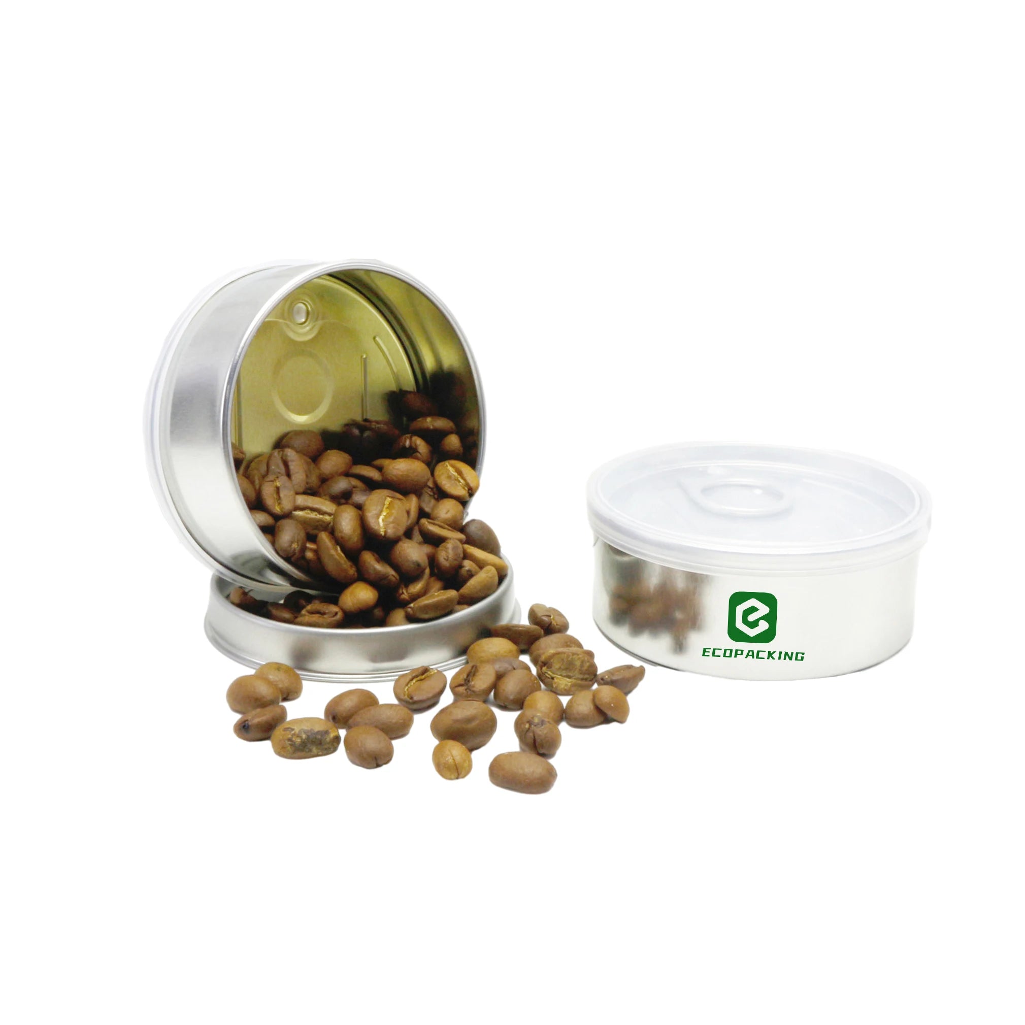 Round Food Tuna Canned Fish Self Seal Tin Can Press in Self Seal Tin Can with Lid for Food Canning - 图片 6