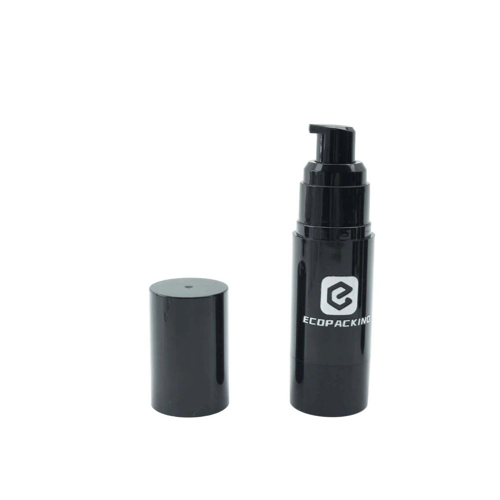 30ml 50ml 80ml 100ml 120ml Airless Screw Cap Pump Bottle Plastic PCR Lotion Airless Bottles for Baby Face Cream Hair Gel - 图片 3