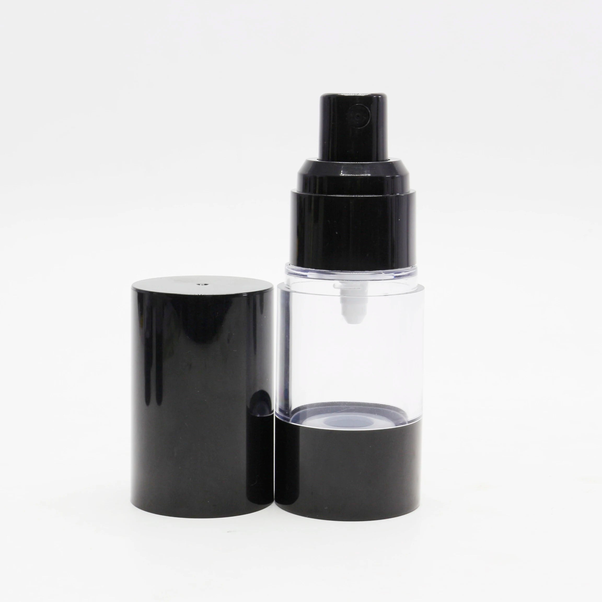 Twist Airless Pump Bottle Gold 100 Ml Round Airless Pump Acrylic Bottles for Cosmetics - 图片 7