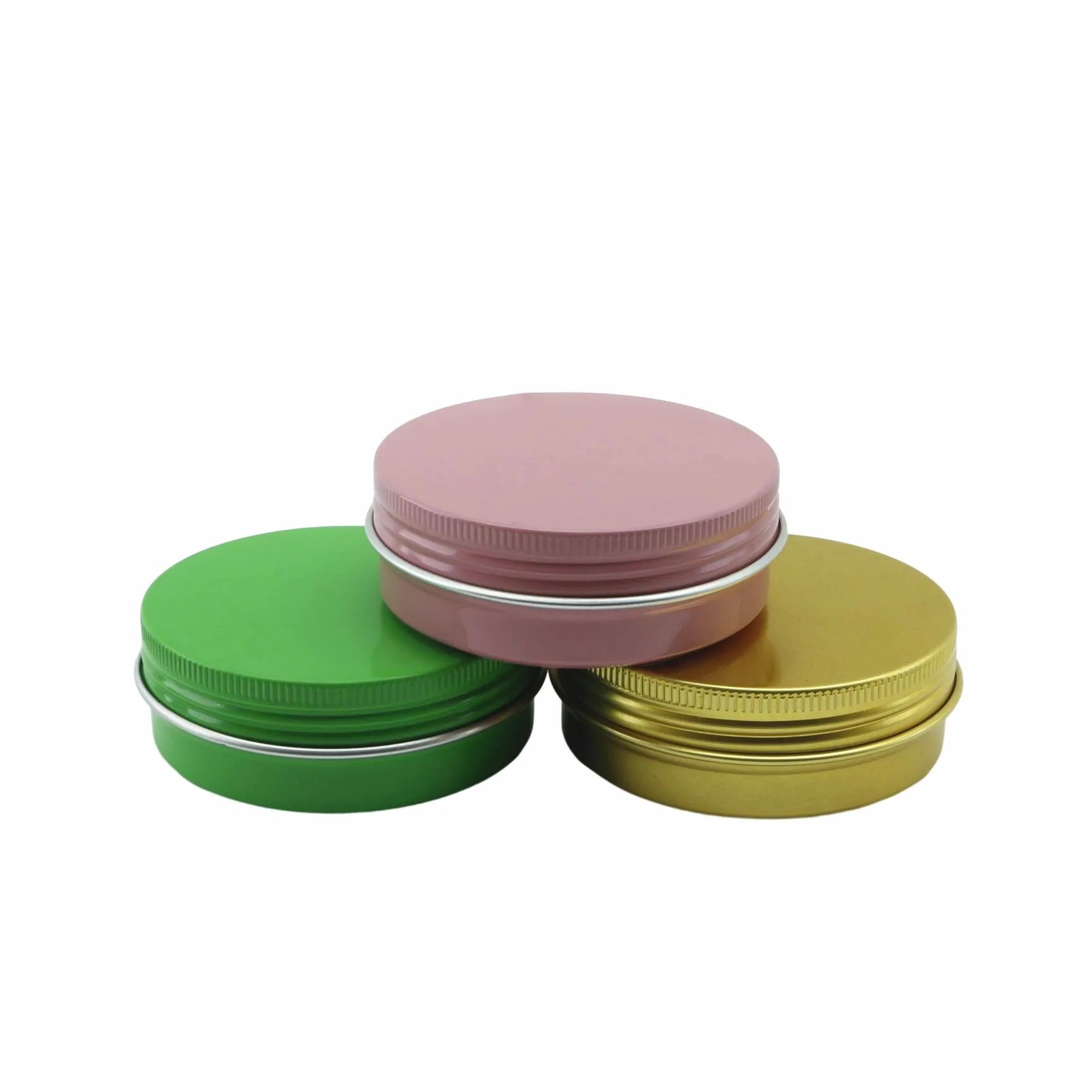 10ml 15ml 30ml 60ml 100ml 1oz 2oz Tin Box Round Screw Top Black Metal Tins Aluminum Cream Jar for Beard Balm - 图片 9