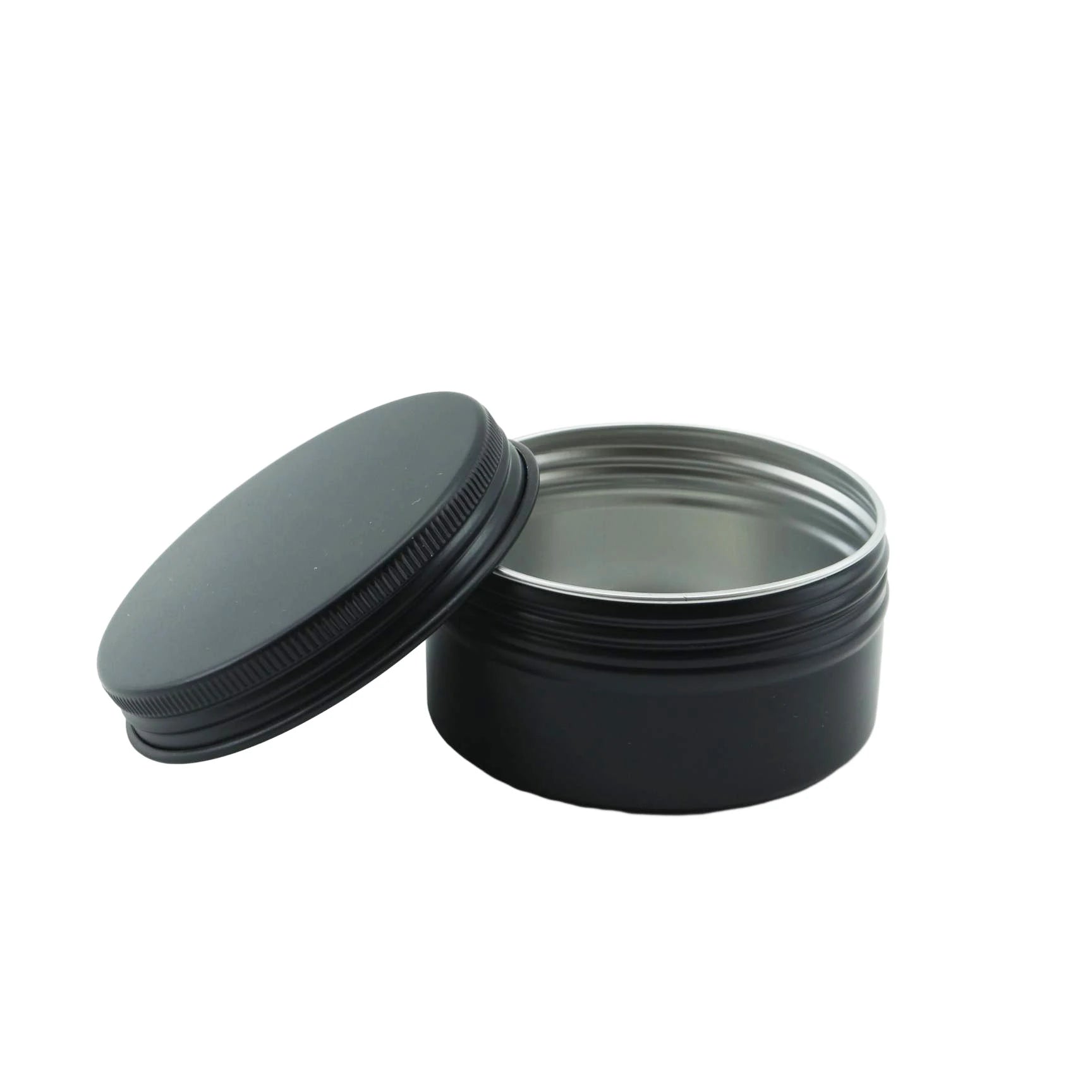 30g 30ml 1oz Matte Black Metal Aluminum Cream Tin Jar Food Grade for Cosmetic Use-for Skin Care Face Cream Lip Balm Hair Wax - 图片 7