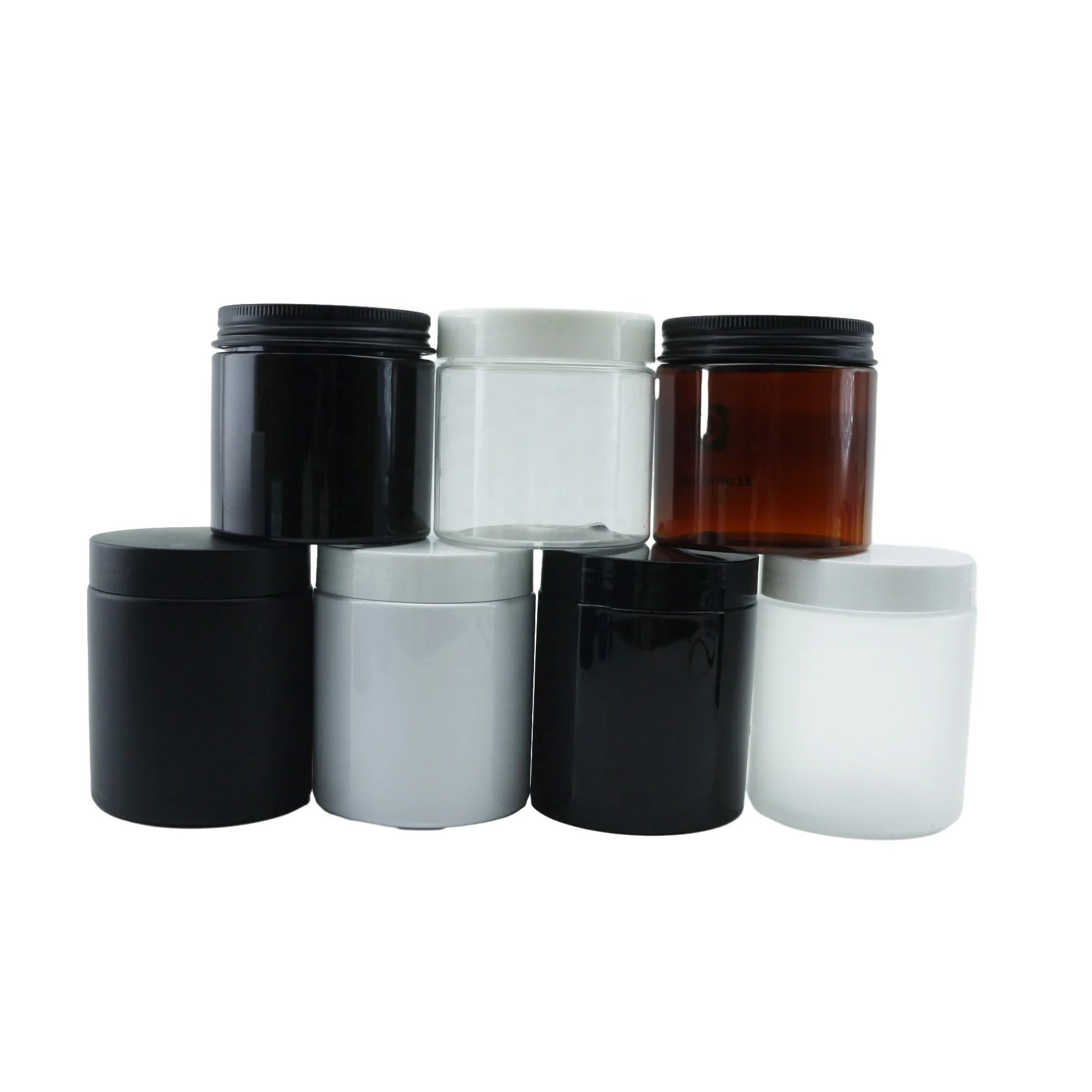 100ml 120ml 150ml 200ml 250ml 300ml 350ml 500ml 600ml 700ml 1000ml Tea Saffron Food Grade clear Plastic Pet Spice Jar with Lid - 图片 3