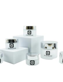 5g 10g 15g 20g 50g 100g Empty Round Matte Face Cream Frosted Lip Balm Container Cosmetic Glass Jar With Lid