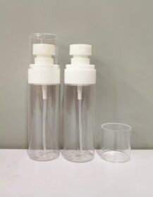 Fine Mist Spray Pump Cosmetic Plastic Bottle for Perfume Oil Face Care 30ml 50ml 60ml 80ml 100ml 120ml