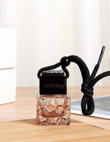 5ml Square Small Empty Car Hanging Empty Perfume Car Diffuser Car Perfume Bottle