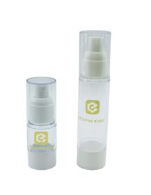 Black Luxury PP Plastic Cosmetic Airless Lotion Pump Bottle for Skin Care 30ml 50ml 80ml 100ml 120ml 150ml