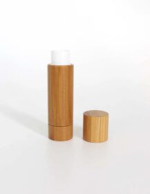 Eco Friendly Lip Balm Tube Mini 5ml Real Bamboo Lipstick Tube