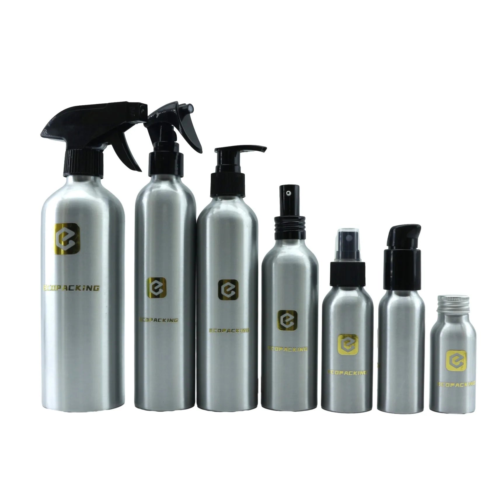 30ml 50ml 100ml 150ml 200ml 300ml 500ml 1000ml Cosmetic Aluminum Bottle with Tamperproof Lid for Essential Oil A888 - 图片 7
