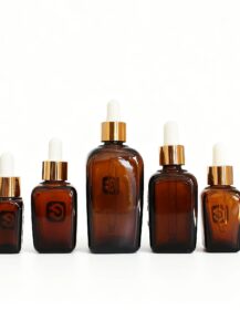 Wholesale 10ml 20ml 30ml 50ml 100ml Hair Oil Cosmetic square Glass Dropper Bottle