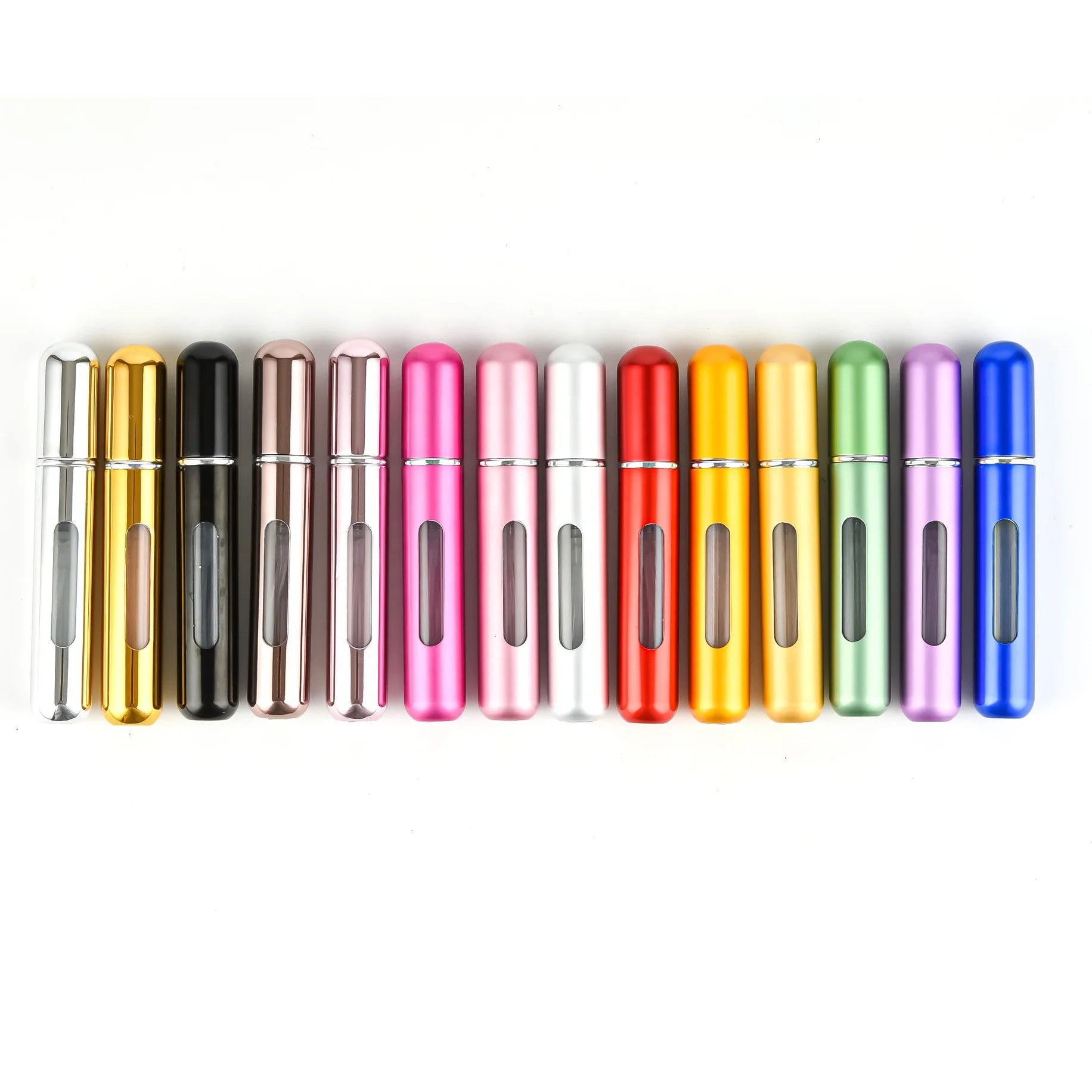Wholesale 5ml 8ml 10ml Travel Size Refillable Empty Aluminum Spray Perfume Atomizer Bottle Portable Bottom Filling - 图片 3