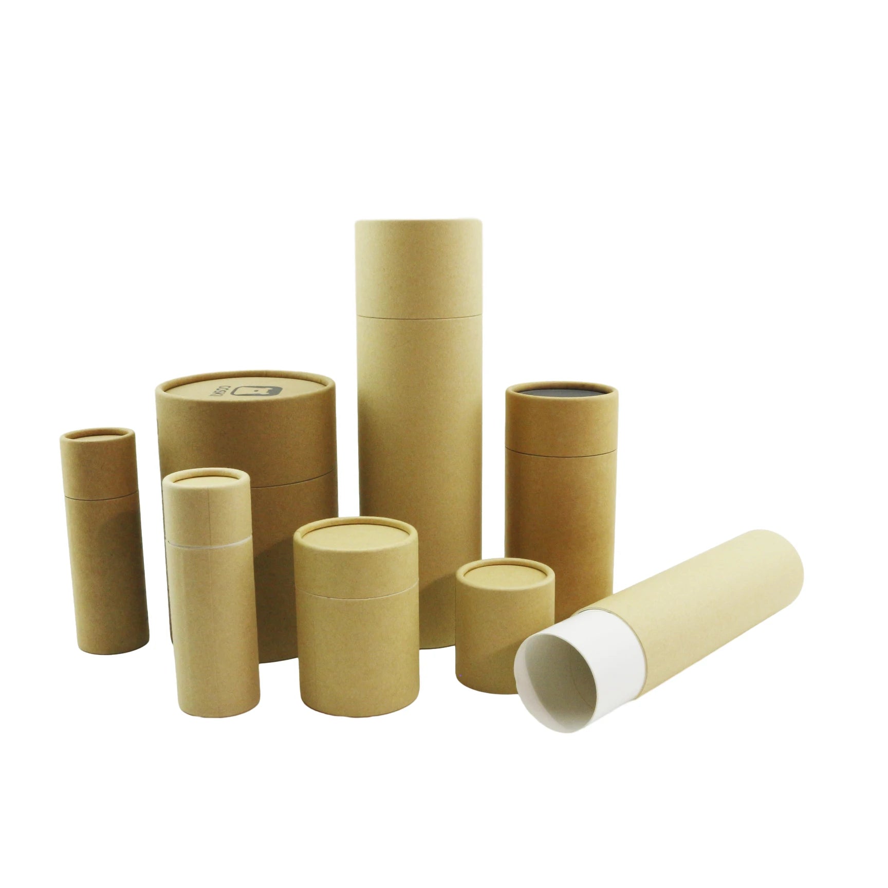 Custom OEM Kraft White Black Colorful Paper Tube for Tea Matcha Cookie Saffron Dry Flower Package Cylinder 8888 - 图片 5