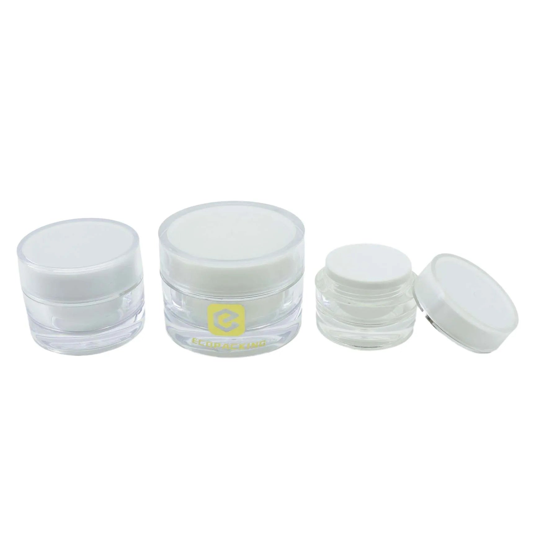 High Quality Eye Face Cream Jar 15g 20g 30g 50g Acrylic Cosmetic Jar with Lid M888 - 图片 2