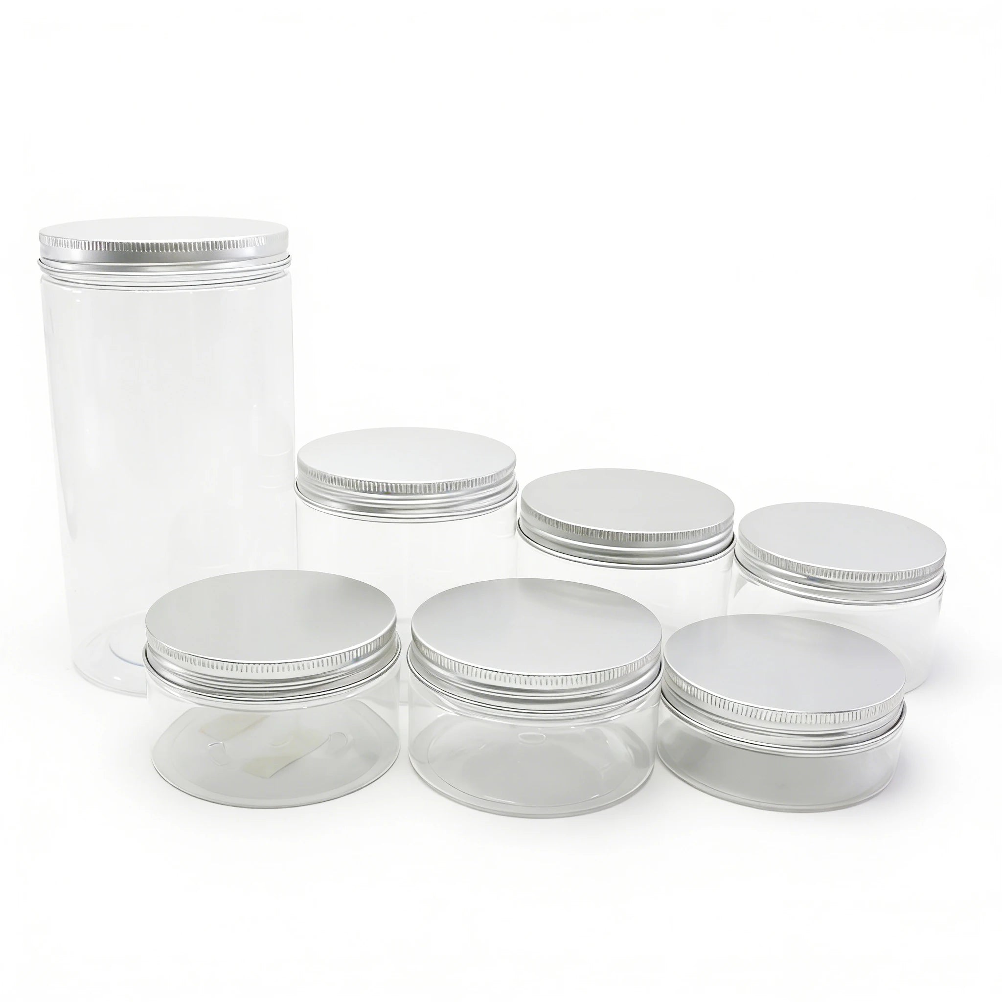 Wholesale Food Storage Container Clear PET Plastic Pickle Jars clear Plastic Spice Jars with Lids C888 - 图片 4