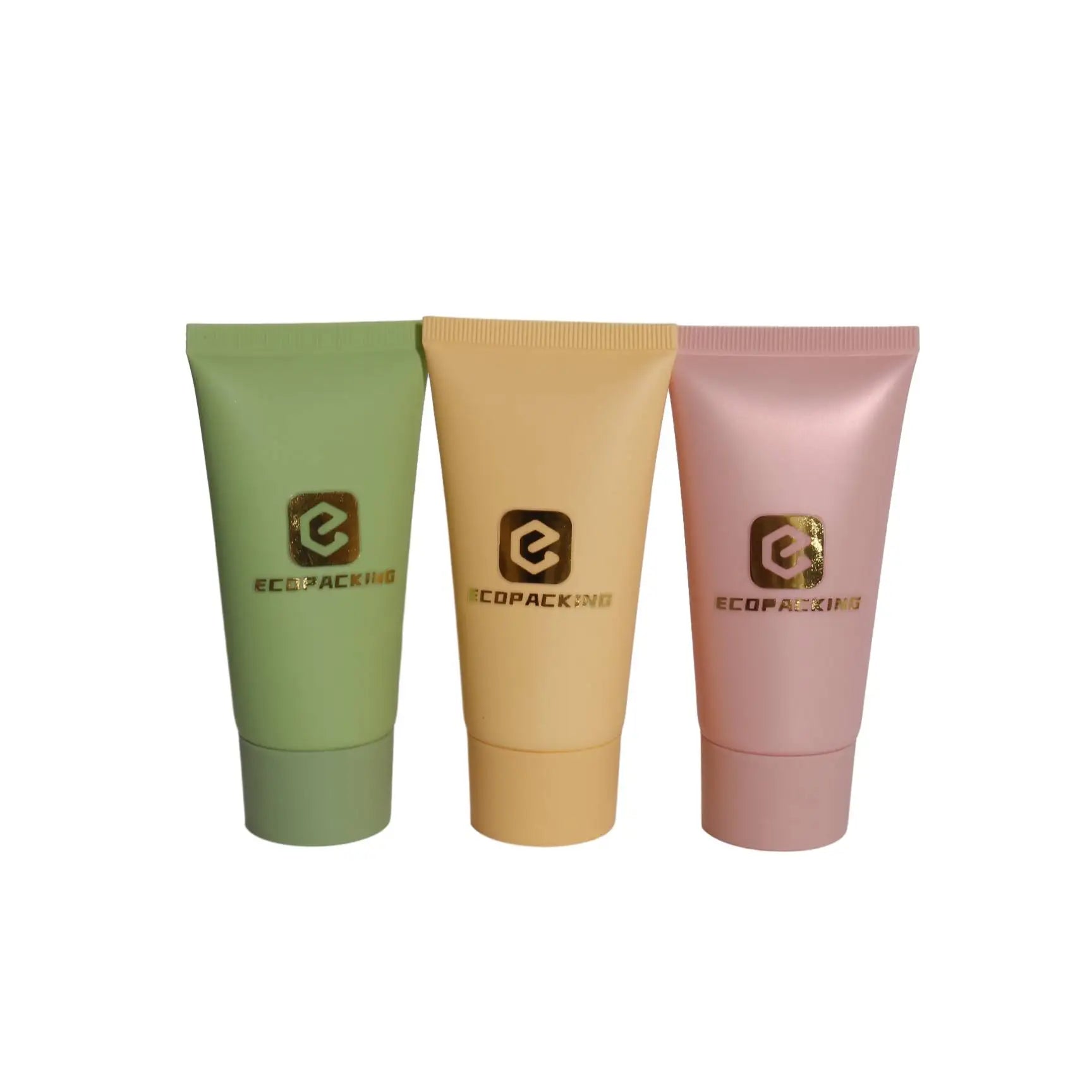 Wholesale Price Directly 30ml 50ml 100ml Biodegradable Skincare Tubes Custom logo ABL PBL Soft PE Tube Cosmetic Packaging - 图片 2