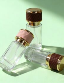 Custom Empty Round Luxury Refillable Perfume Bottle with Box Fine Mist Sprayer Perfume Atomizer