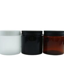 Clear Plastic Jar with Lid for Food Kitchen Spice Tea Packaging 100ml 120ml 150ml 200ml 250ml 300ml 350ml 500ml 1000ml B8888