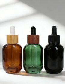 1 oz Glass Empty Oil Dropper Bottles 15ml 50ml Brown Glass Serum Bottle 30ml