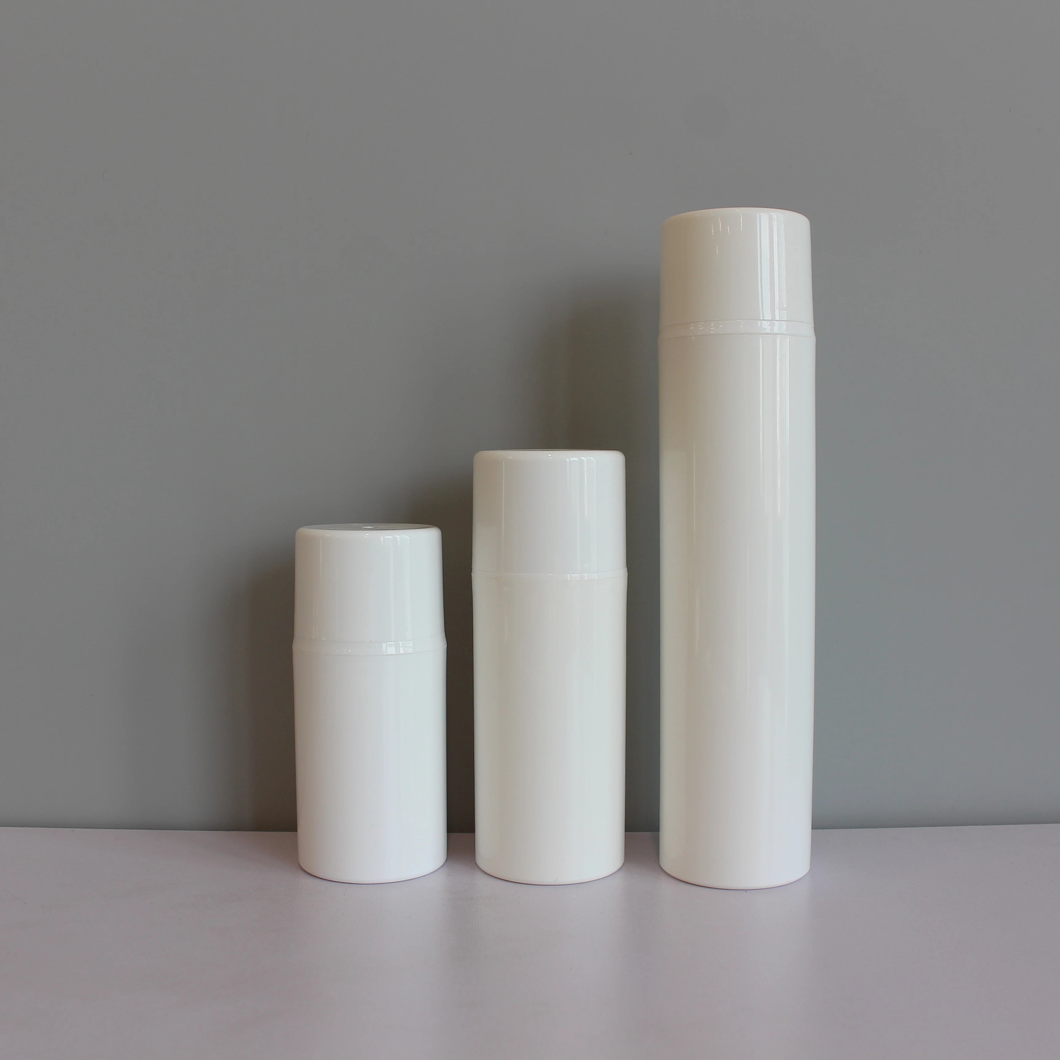 30 ml 50 ml 100 ml 120 ml 150 ml White PP Plastic Airless Pump Bottle Cosmetics Packaging for Lotion Cream Serum - 图片 5
