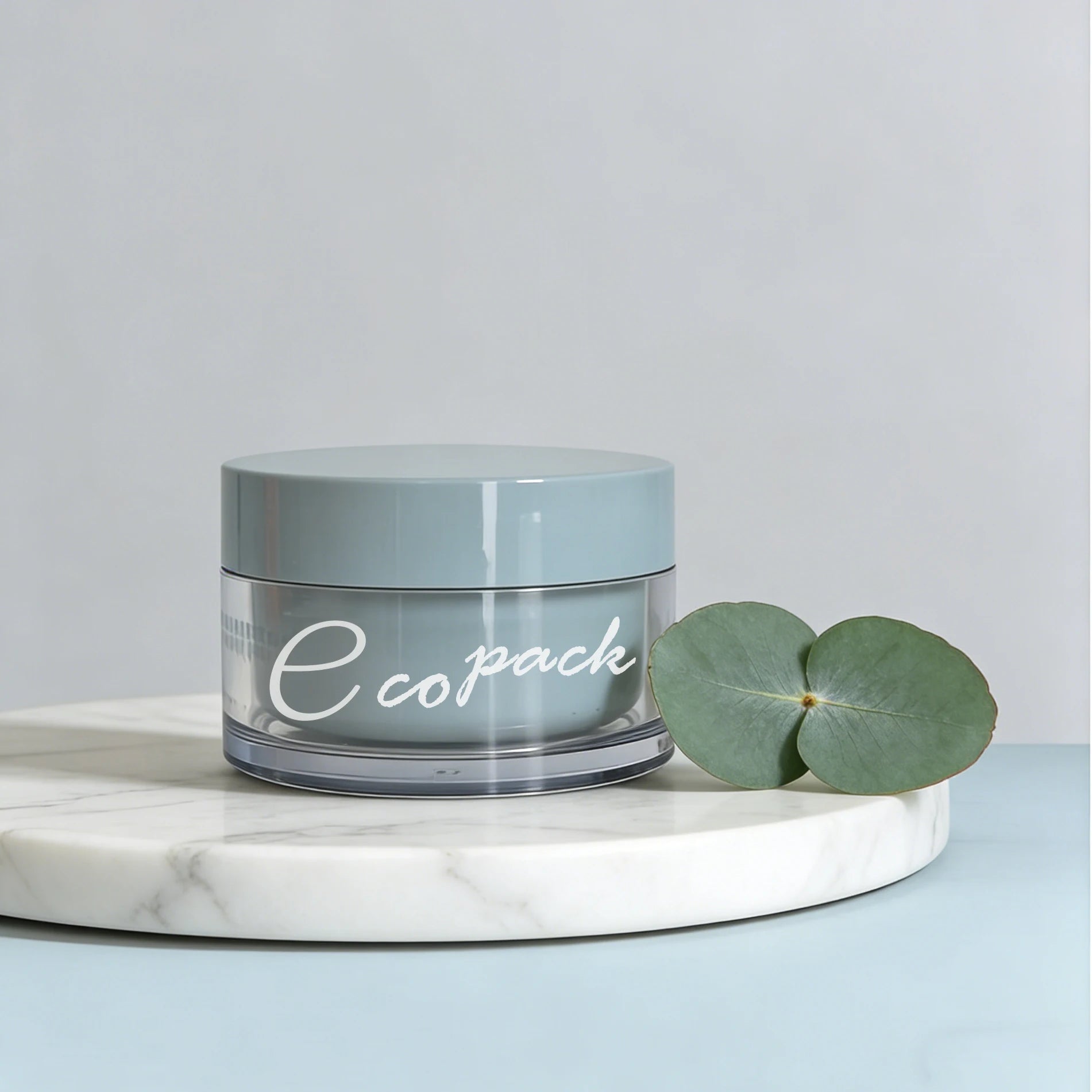 Custom Color & Printing Double-Layer Acrylic Cosmetic Cream Jar for Luxury Skincare Packaging - 图片 5