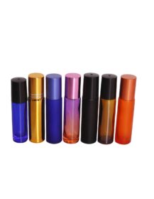 5ml 6ml 8ml 10ml Cosmetic Glass Roller Bottle Custom Roll on Bottles with Roller Ball for Essential Oil
