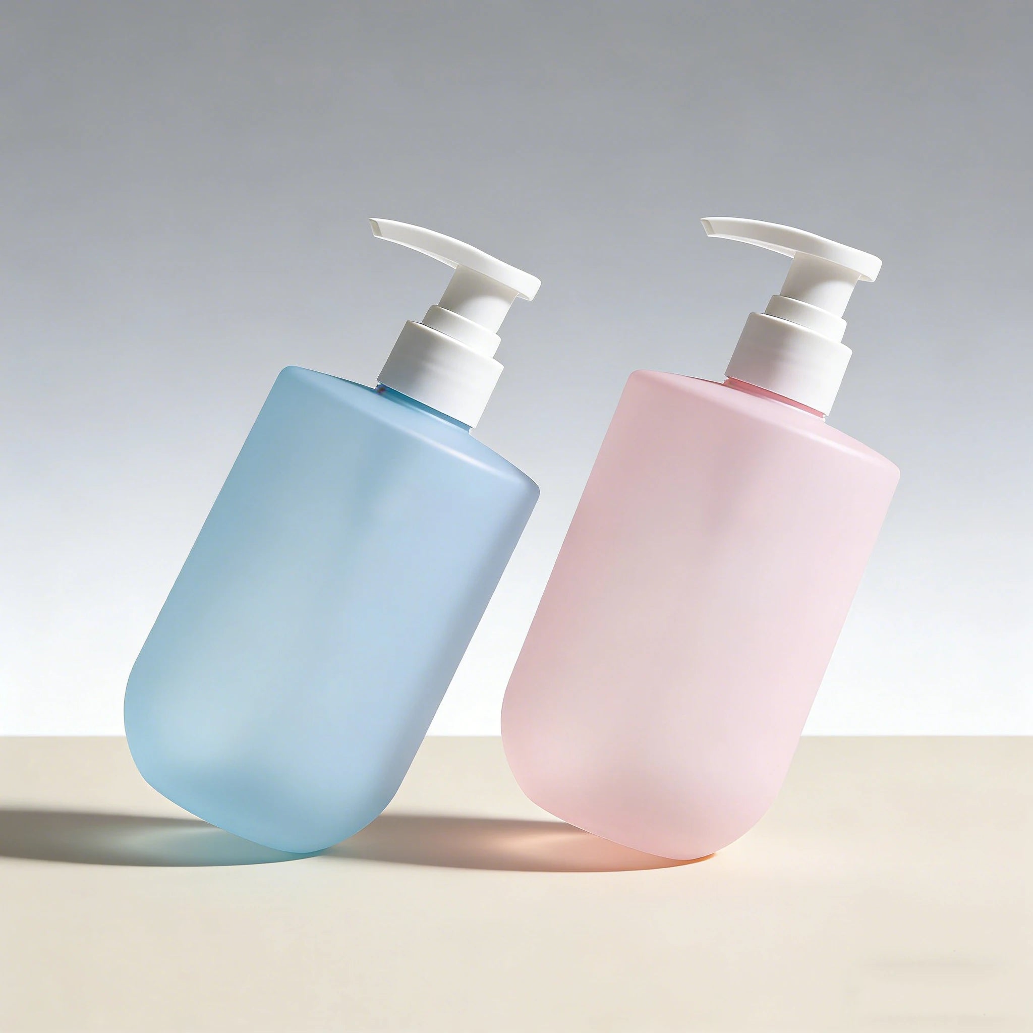 Plastic Toner & Conditioner Beauty Packaging 500ml Empty Bottle Shower Gel for Frost Cosmetic Hair Shampoo - 图片 6