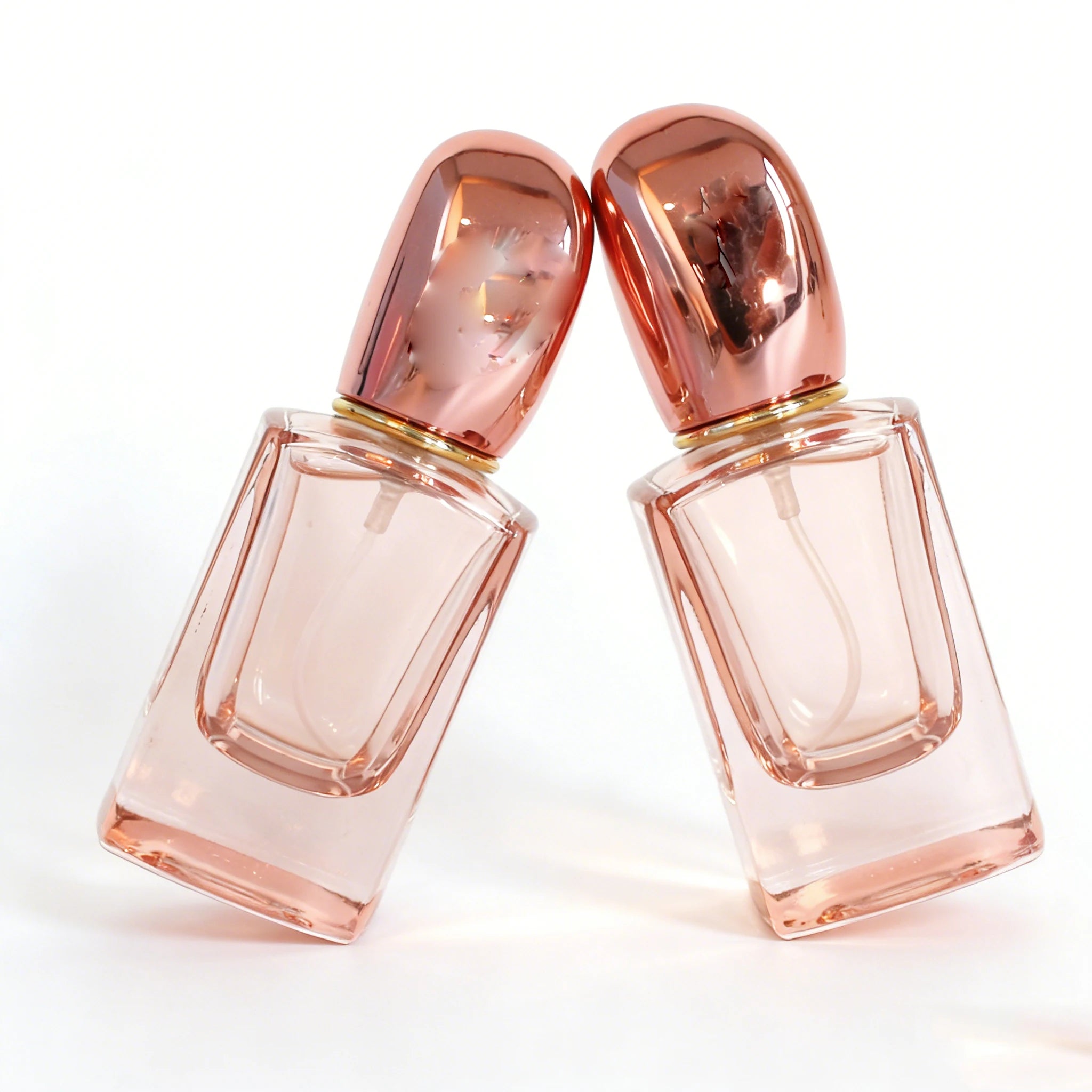 Luxury Unique Empty Glass Perfume Bottle Fragrance Bottle with Customized Box Packaging 20ml 30ml