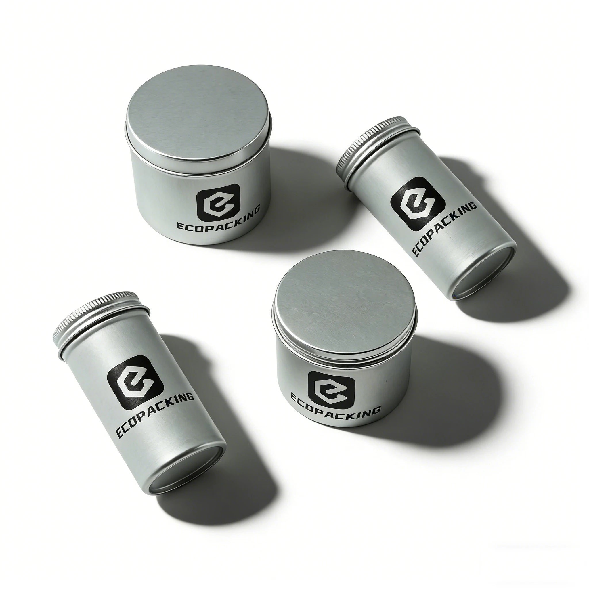 15ml 30ml 50ml 100ml Round Aluminum Tin Can Empty Lip Balm Container for Face Cream Cosmetic Packaging - 图片 3