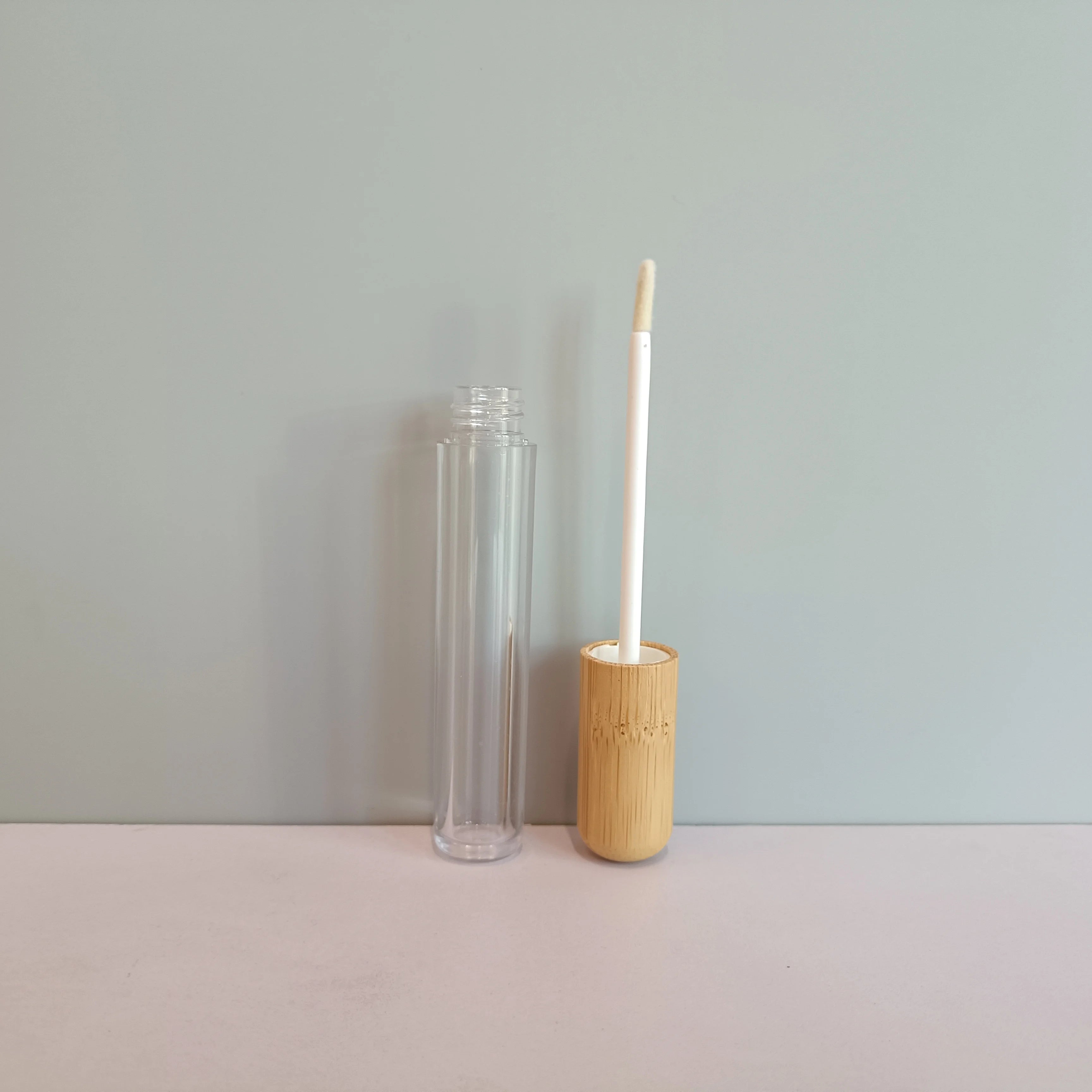 Custom Eco Friendly Cosmetic Container Bamboo Lipgloss Tube and Packaging Wholesale - 图片 4