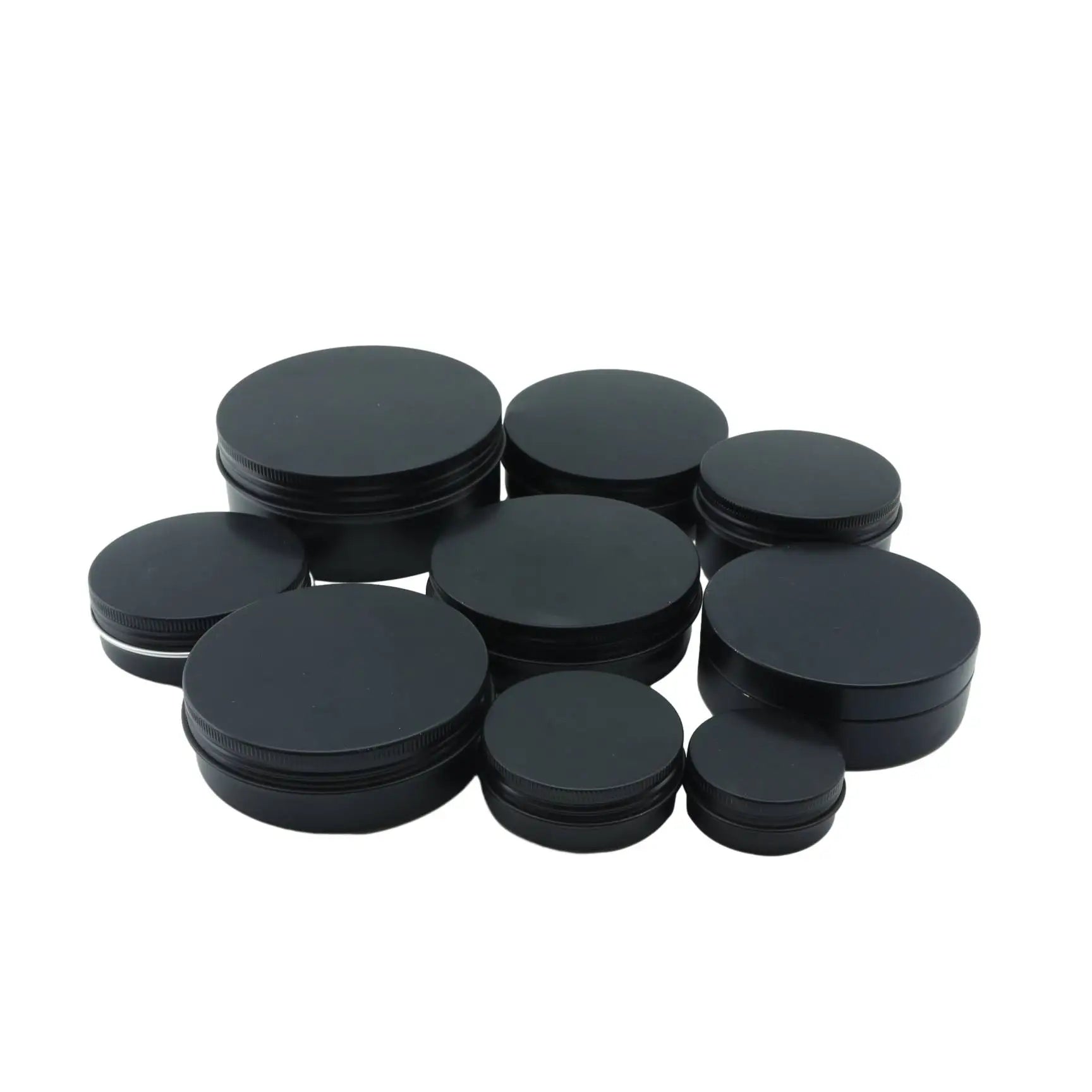 15ml 50ml Round Metal Packaging Tin Can Container for Cream Aluminum Packing Container - 图片 5